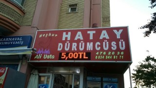 Meşhur Hatay Dürümcüsü Ali Usta Dikmen