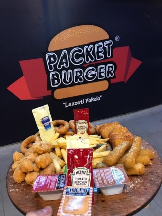 Packet Burger Sarımsaklı Ayvalık Hamburger Kumru