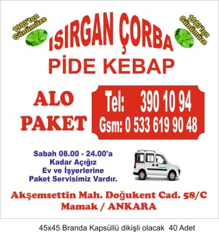 ISIRGAN ÇORBA PİDE KEBAP