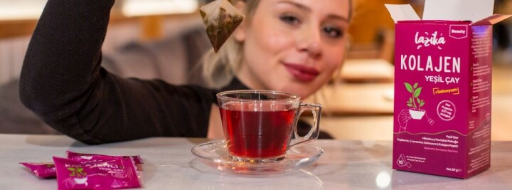 Lazika, Kolajenli ve Prebiyotikli Yeşil Çayları Tanıtıyor fotoğraf