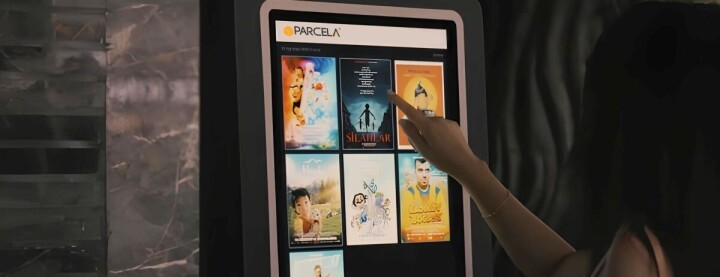 Parcela ile sinema salonlarında yeni nesil kiosklar