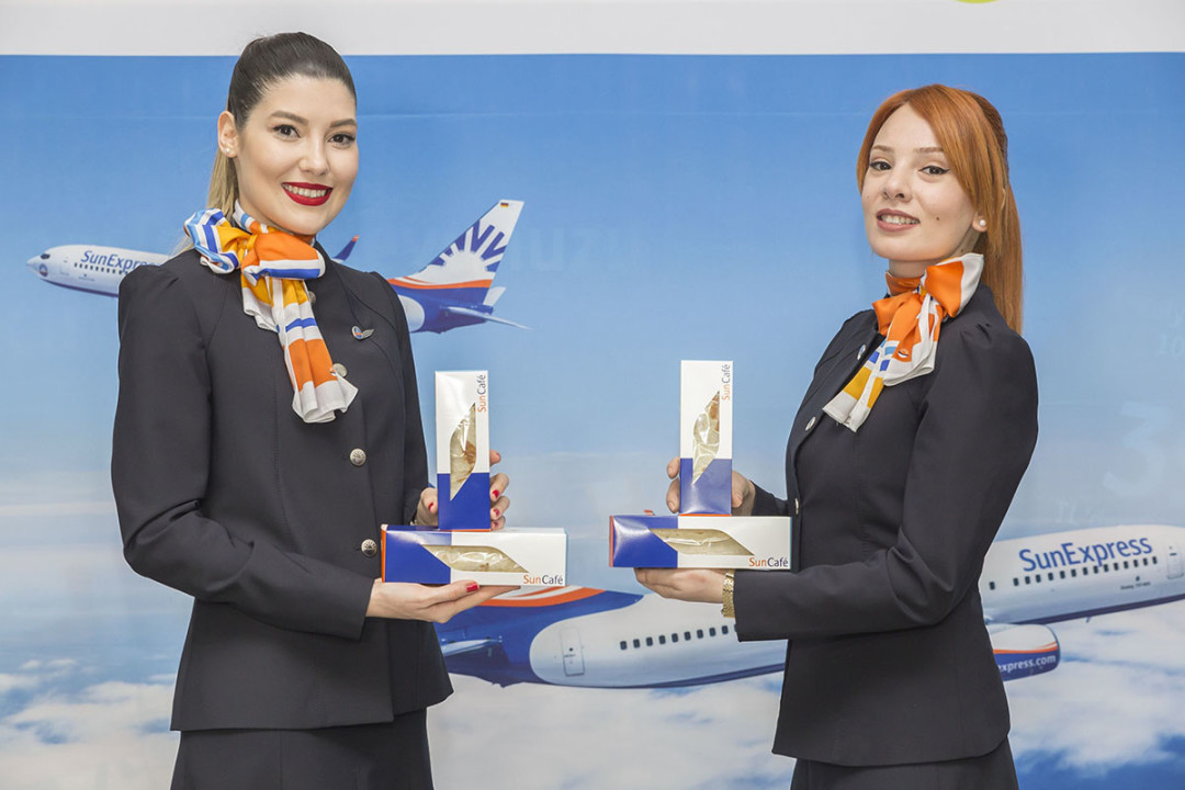 SunExpress, gategroup ikramları ile de öne çıkacak
