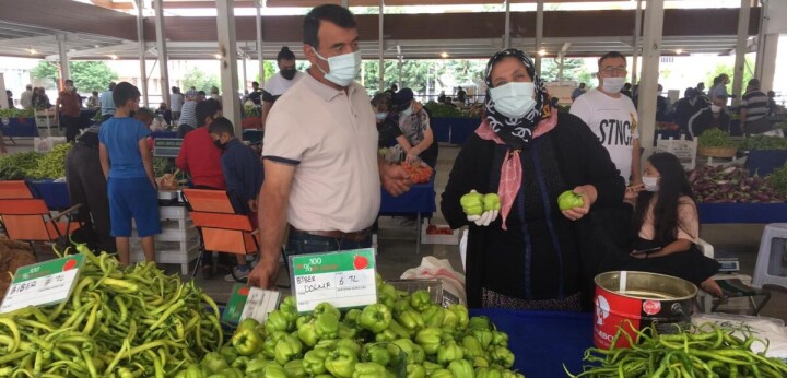 Kayseri Kocasinan % 100 Ekolojik Pazarı 9'ncu yılında... fotoğraf