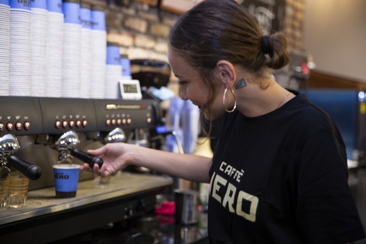 Caffe Nero’da kendi kahvenizi kendiniz yaratabilirsiniz fotoğraf