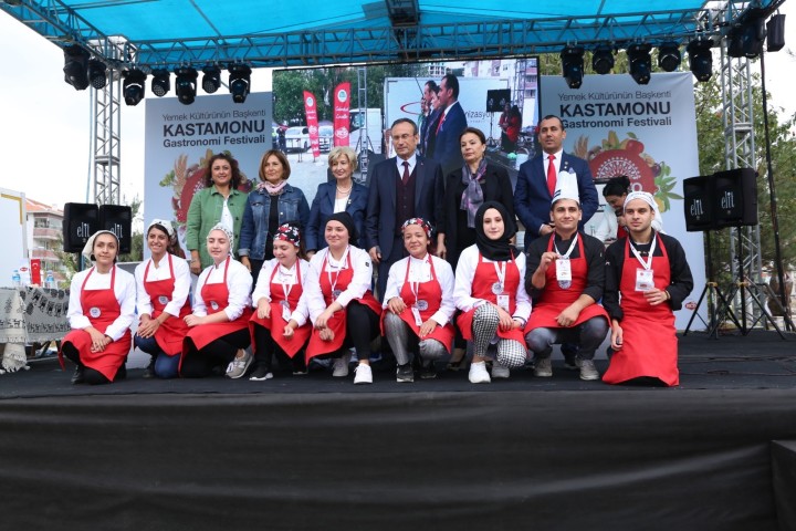 Kastamonu’nun ilk Gastronomi Festivalinde muhteşem final fotoğraf