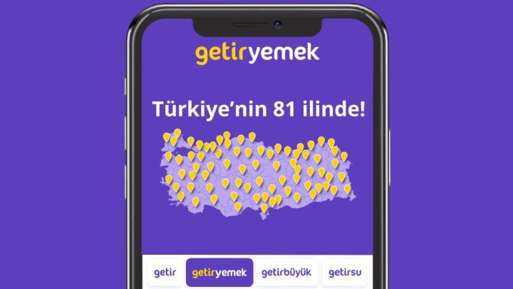GetirYemek 2’nci Yaşını 81 İlde Kutluyor fotoğraf