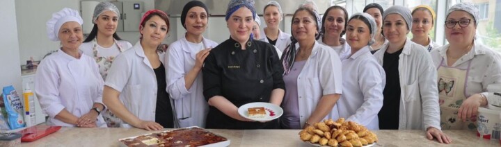 Konaklı kadınlar Temel Pastacılık Eğitimi ile iş sahibi olacaklar