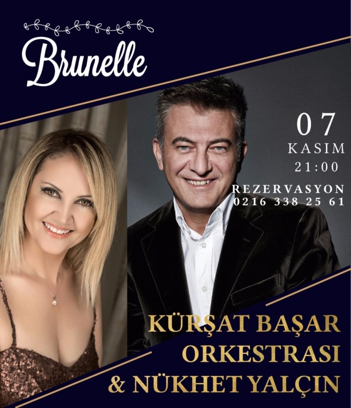 Brunelle Moda Restaurant’ta Kürşat Başar Orkestrası keyfi fotoğraf