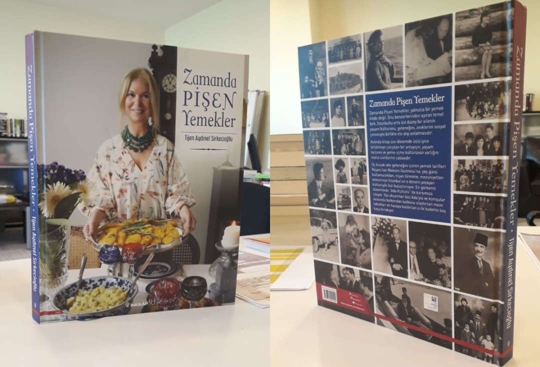 Zamanda Pişen Yemekler kitabı satışa sunuldu